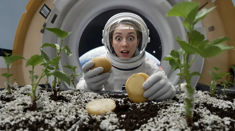 Des scientifiques ont fait pousser des patates dans du sol lunaire : ce que révèle cette réussite