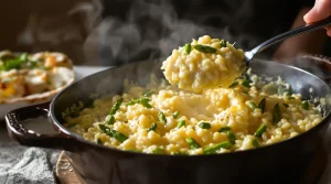 « Du pur velours » : ce risotto aux asperges vertes et parmesan devient votre plat préféré du printemps
