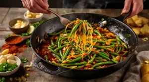 Mieux que la cuisson à l’eau : vos haricots verts sont plus savoureux cuisinés comme ça