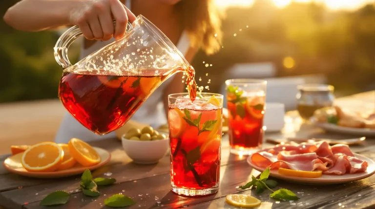 Sangria espagnole : la recette facile et fraîche que je prépare tout l’été pour un apéritif réussi