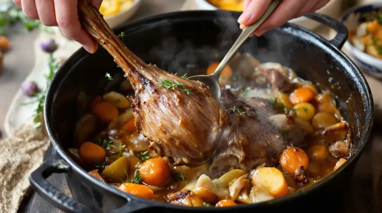 Gigot d’agneau de Pâques : cuisson lente et recettes gourmandes pour cuisiner les restes