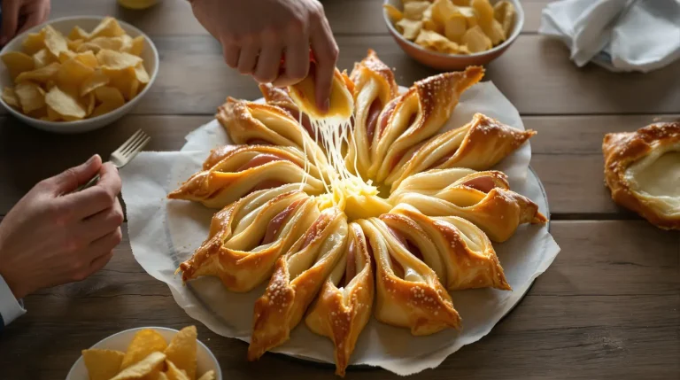 « J’ai posé ça sur la table, et mes invités ont oublié les chips » : la recette feuilletée jambon-fromage