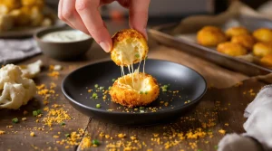 « J’en fais à chaque apéro d’hiver » : mes croquettes de chou-fleur dorées au four, prêtes en 30 min