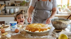 Je fais mon gâteau au yaourt sans beurre : ce produit laitier garde tout le moelleux pour mes petits-enfants