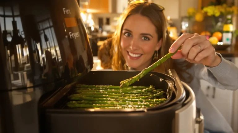 « Je ne sors plus ma casserole » : mes asperges croquantes au Air Fryer sont prêtes en 8 minutes