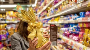 Voici ce que signifie vraiment le ruban sur les chocolats de Pâques vendus en supermarché